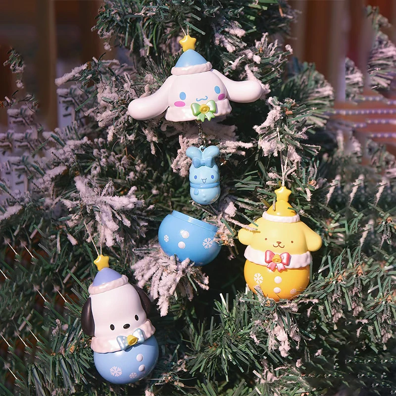 Sanrio зимний водяной звуковой колокольчик модель глухая коробка 1 шт./6 шт. милая