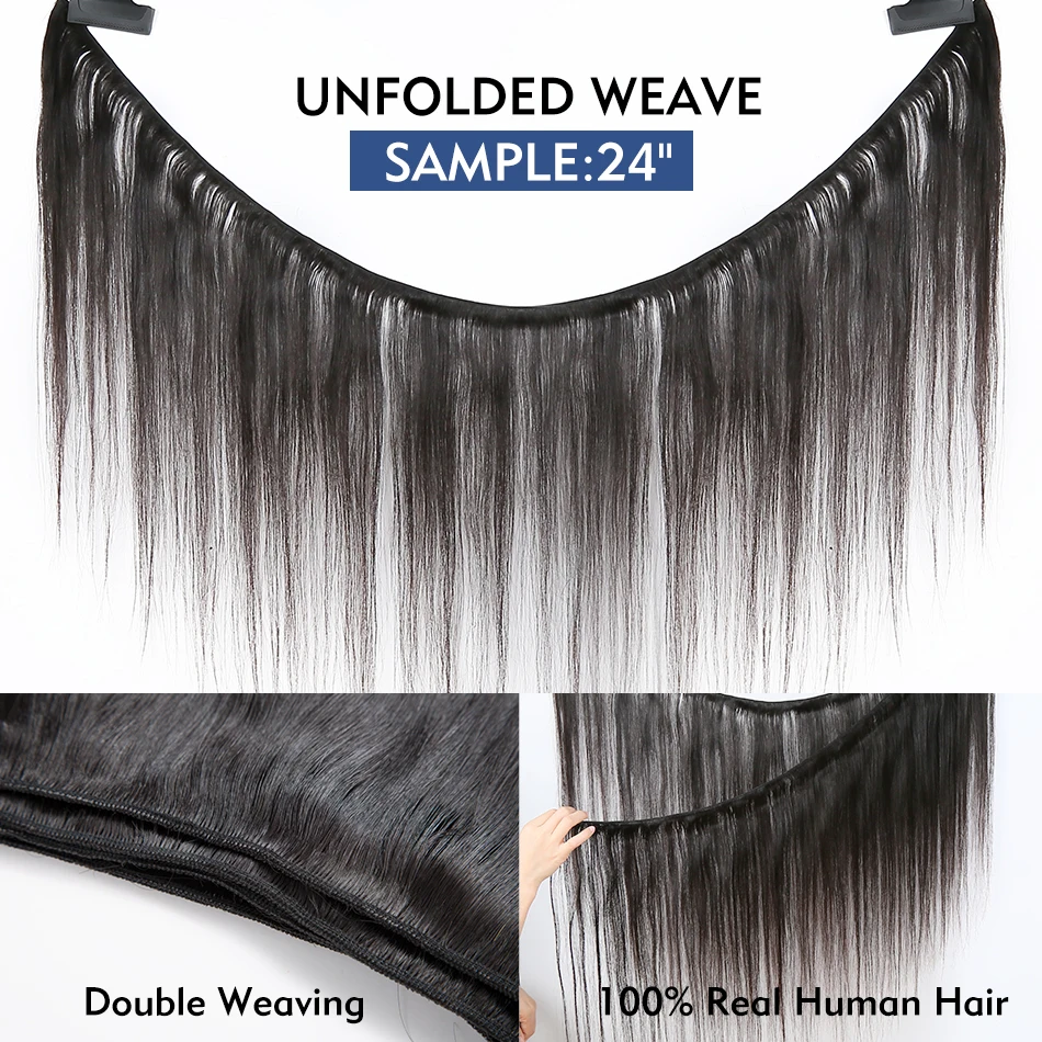 Натуральные прямые волосы Jupade: Малайзийские пучки Remy Raw Hair, 30 дюймов, для наращивания (art.: 3920db47966fb) - 3920db47966fb