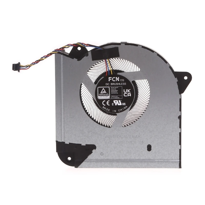 

T8WC 1PC CPU Fan Laptop Cooling Fan 4pin CPU Cooler for Asus G733CW G733CX G733CW12950-0ECAXHB8X30 ROG Laptop Heatsink Part