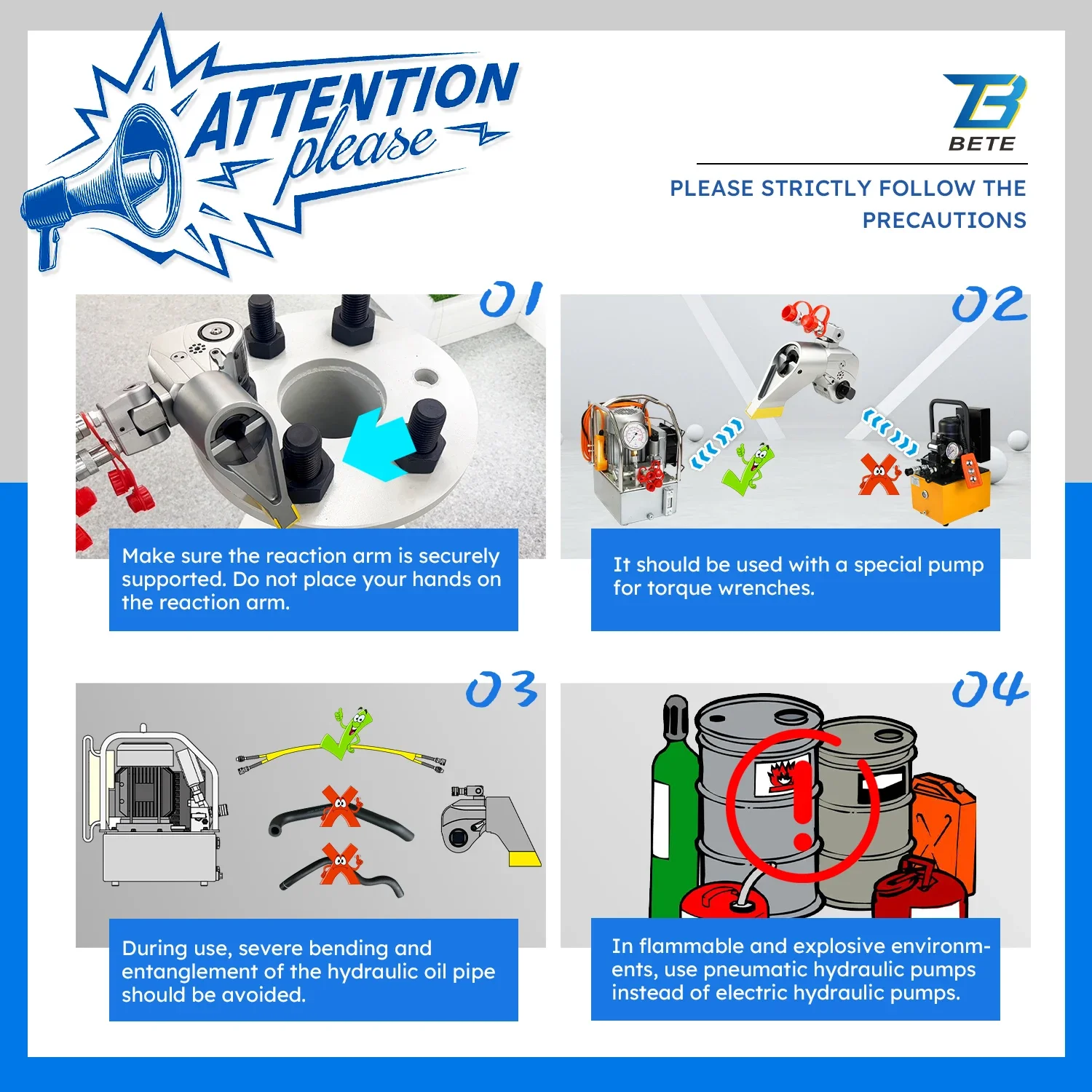 Chiave Dinamometrica Idraulica 70Mpa 1/2 Di Azionamento Regolabile 3/4 Струменты Иdraulica