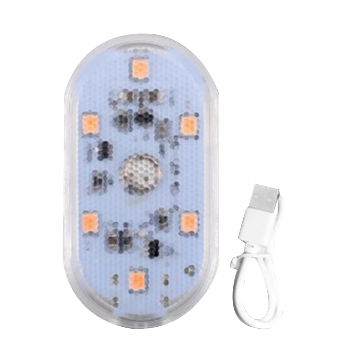 6 светодиодных автомобильных сенсорных светильников перезаряжаемый