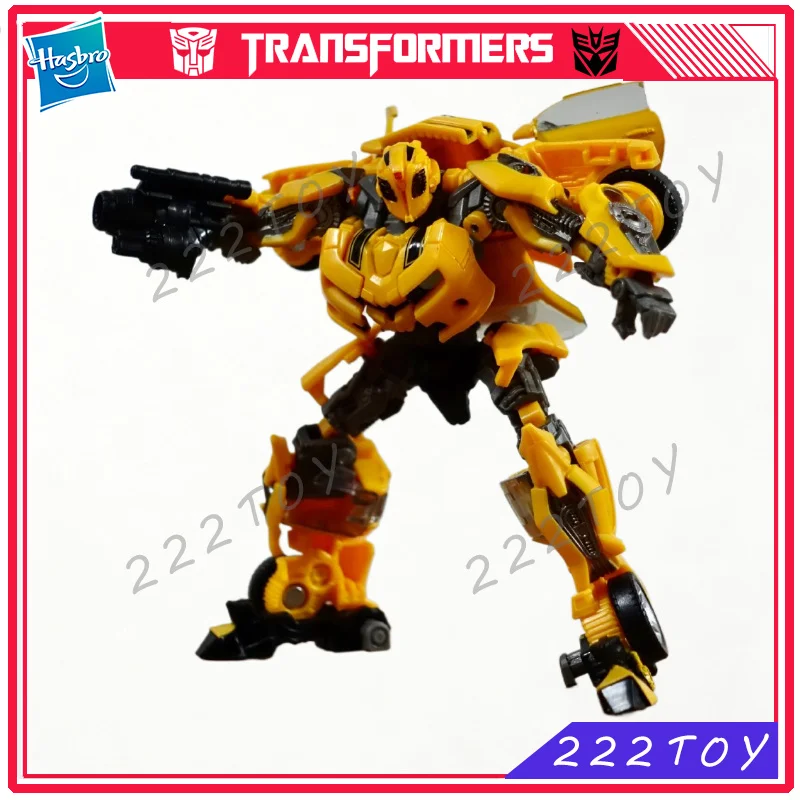 Фото Новые игрушки Hasbro Transformers Deluxe Class Toys Studio Series SS-49 Bumblebee, аниме-модель, фигурки роботов, коллекционные игрушки, подарки. №1