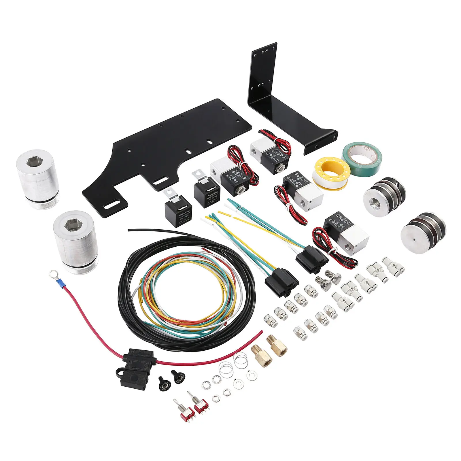 Motorcycle Front Air Ride Suspension Lowering Kit For Harley Touring Road King Electra Glide Street 2014-2022 |