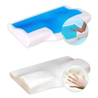 orthopedic memory foam pillow 50x3060x35cm slow rebound soft ice cool gel comfort relax the cervical adult pillow home bedding