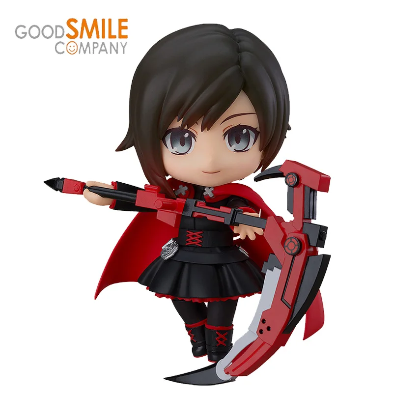 

In Stock Original Good Smile GSC Nendoroid 1463 RWBY Ruby Rose Q Version Cute Kawaii PVC Collection Boxed Model Doll Toys