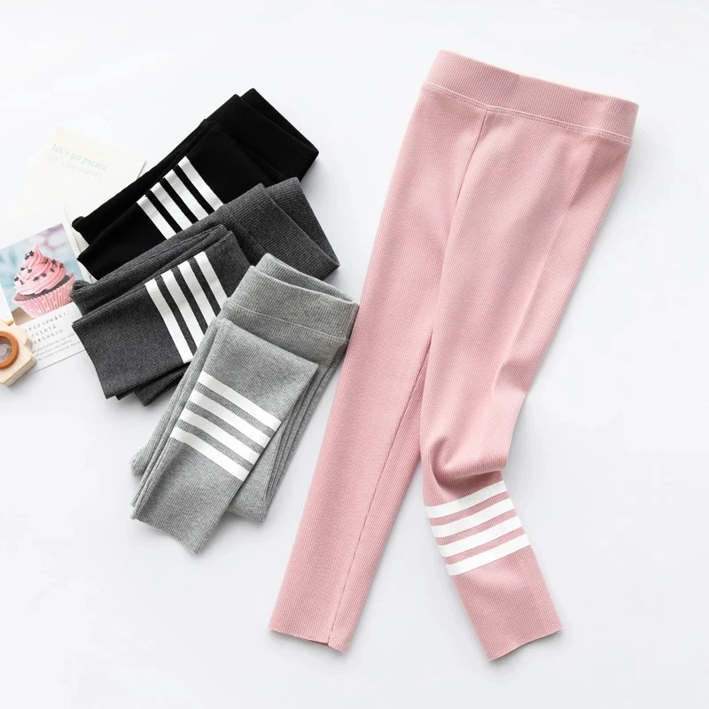 

Girls pants Kids Letter Printed Pantyhose 2022 Summer 2 To 14 Years Children's Clothing teenagers Casual Leggings