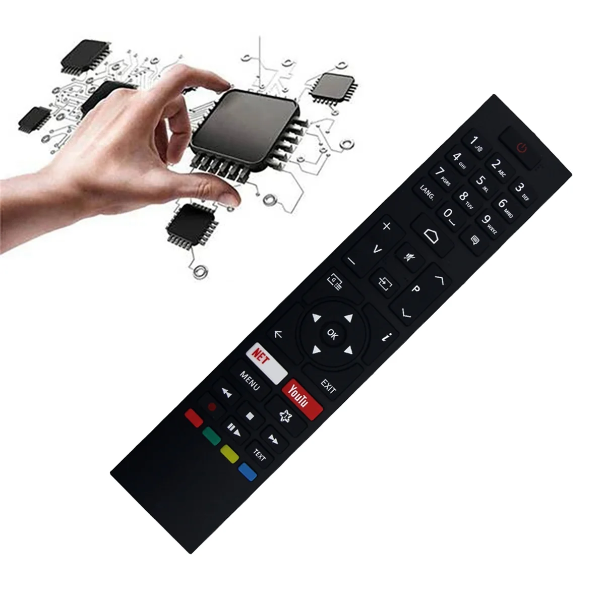 Пульт дистанционного управления для Toshiba TV 24WA2063DA 32WA2063DA 43UA2063DA 49UA2063DG 50HAK6151 55UA2063DG