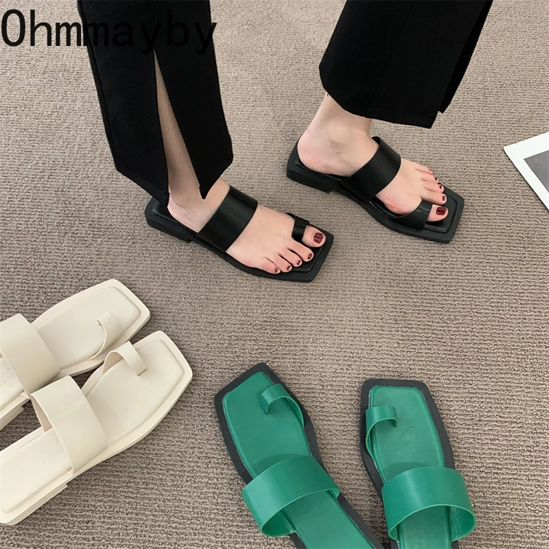 

Summer Flip Flop Designer Slides Comfort Flats Slippers Women's Outdoor Beach Shoes sandalias mujer verano 2022