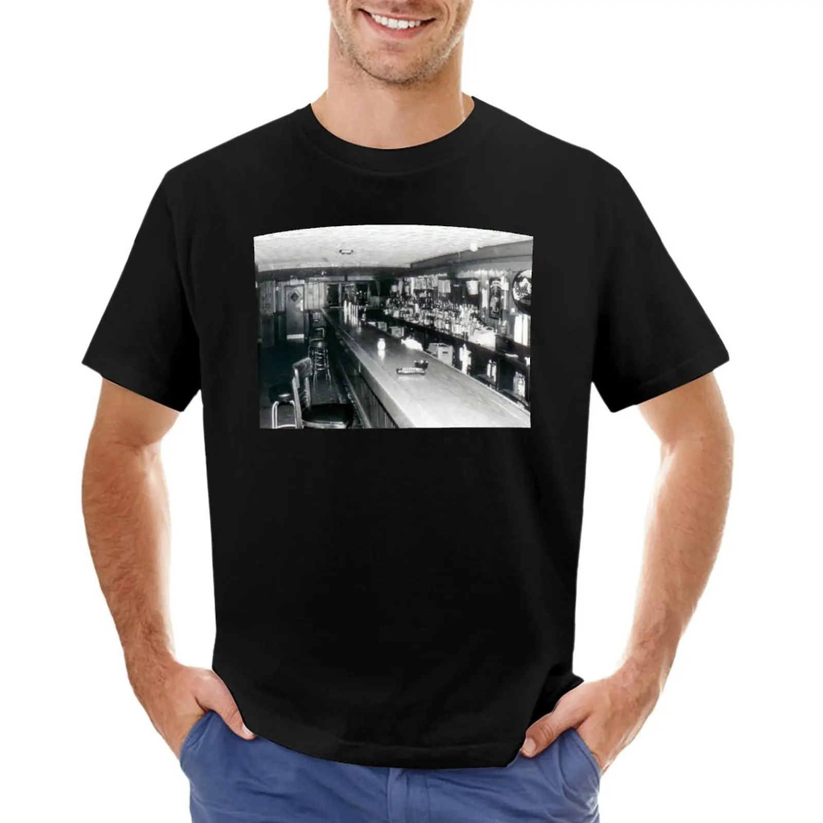 Мужская футболка Maloney's Tavern Margate City NJ ~ Last Call