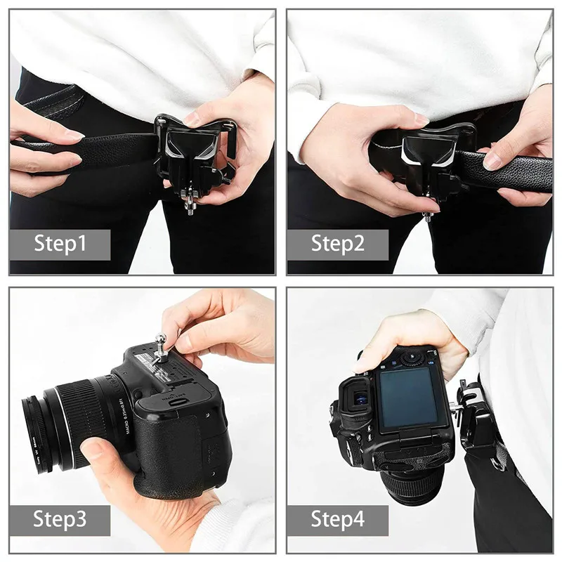 Крутая подвеска-кобура для камеры DSLR с быстрой загрузкой быстрое крепление на