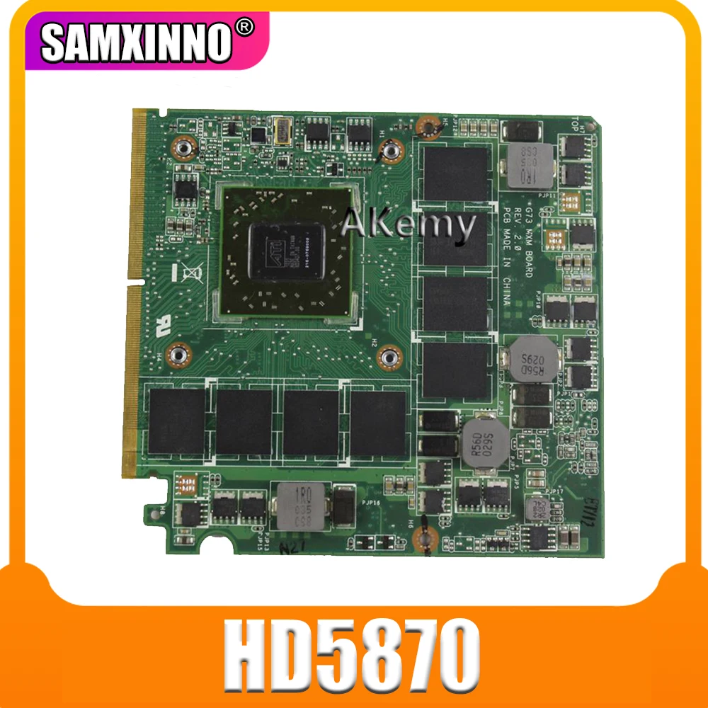 

SAMXINNO G73_MXM HD5870 216-0769008 Video Card For Asus G73 G73JH Laptop VGA Graphics Card board Working Free Shipping
