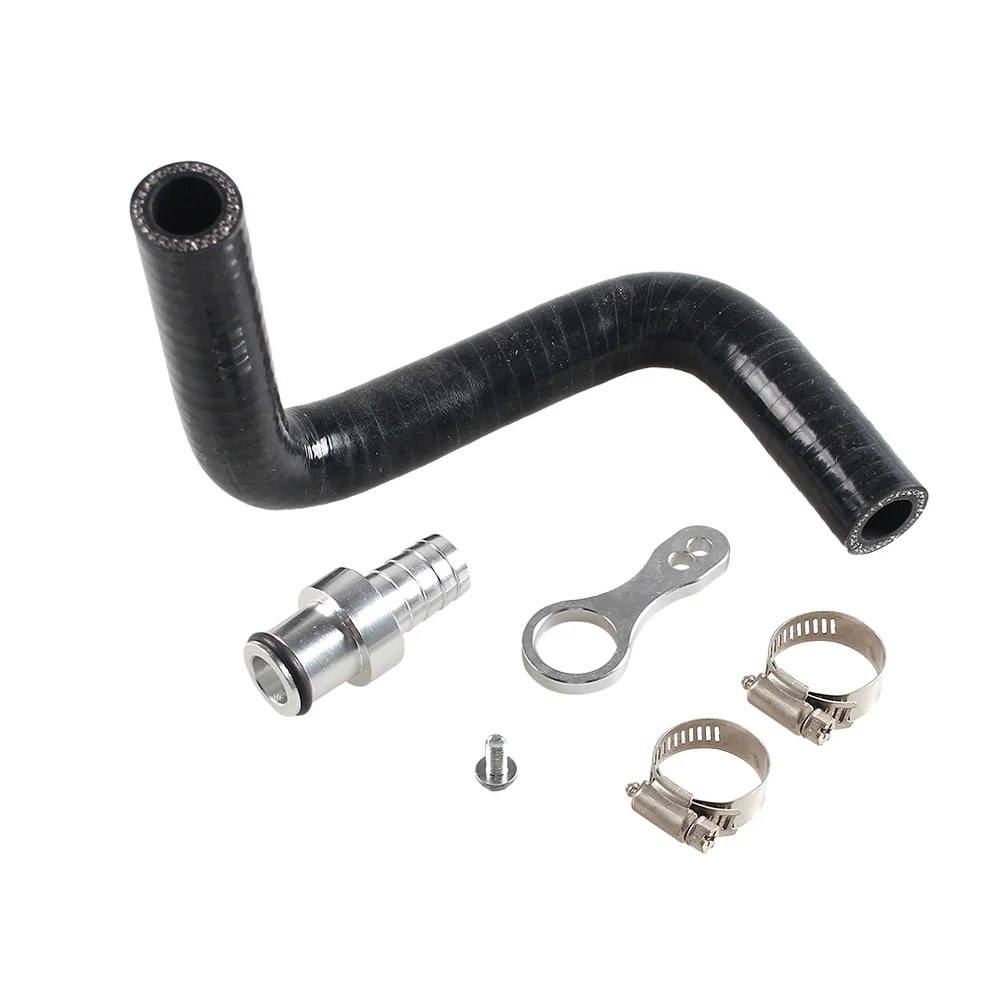 

1 set of Throttle Body Coolant Hose Coolant Bypass Coolant Hose with Adapter Sturdy Coolant Hose