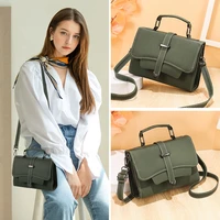 new womens bag single shoulder messenger bag korean small bag fashion pu dual purpose bag womens gift