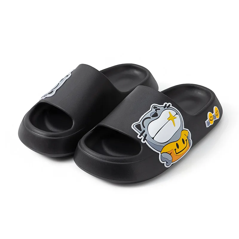 Cute Pink Home Slipper for Women Summer Light EVA Couples Sandals Outdoor Shoes Slides Indoor Outdoor Beach Womens Flip Flops