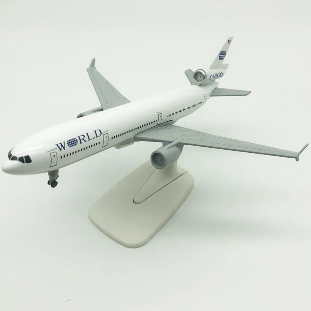 Фото 20 см самолет Trans World Airlines McDonnell Douglas MD-11 самолет детский подарок для украшения стола коллекция №2