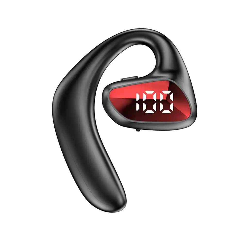 

M-k8 Wireless Bluetooth-compatible Headset Hanging Ear Type Right Ear Unilateral Business Sports Headphones Earbuds