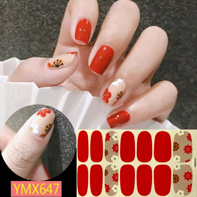 14tips/лист с переливающимся градиентом исскуство ногати наклейки Новые Модные