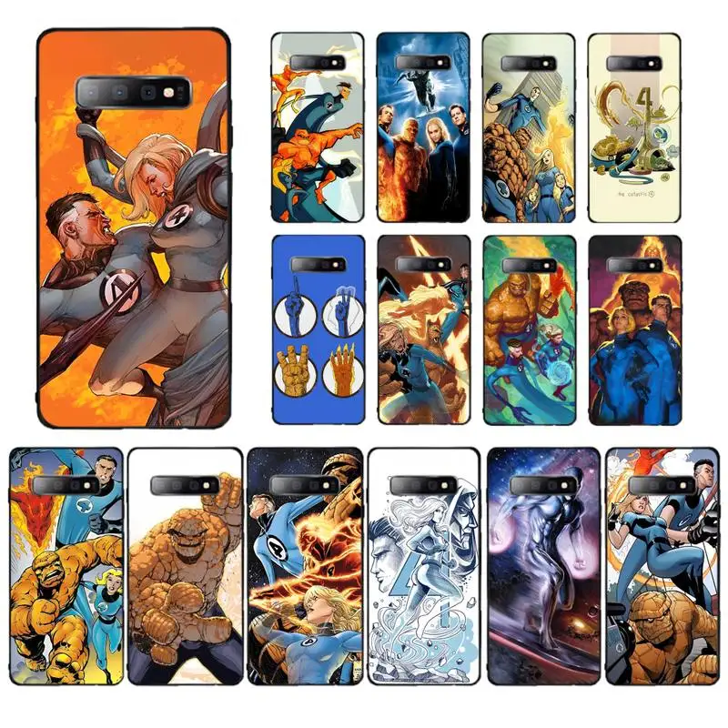 

Disney Fantastic Four Phone Case for Samsung S10 21 20 9 8 plus lite S20 UlTRA 7edge