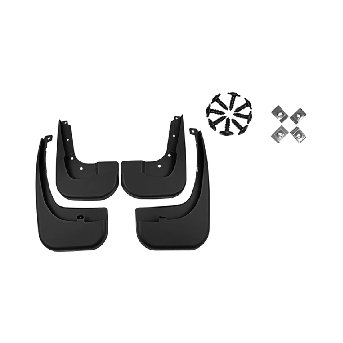

For Mercedes Benz V Class Sports Extended Edition 2016-2020 with Side Skirts Fender Mud Flaps Guard Splash Flap Mudguard