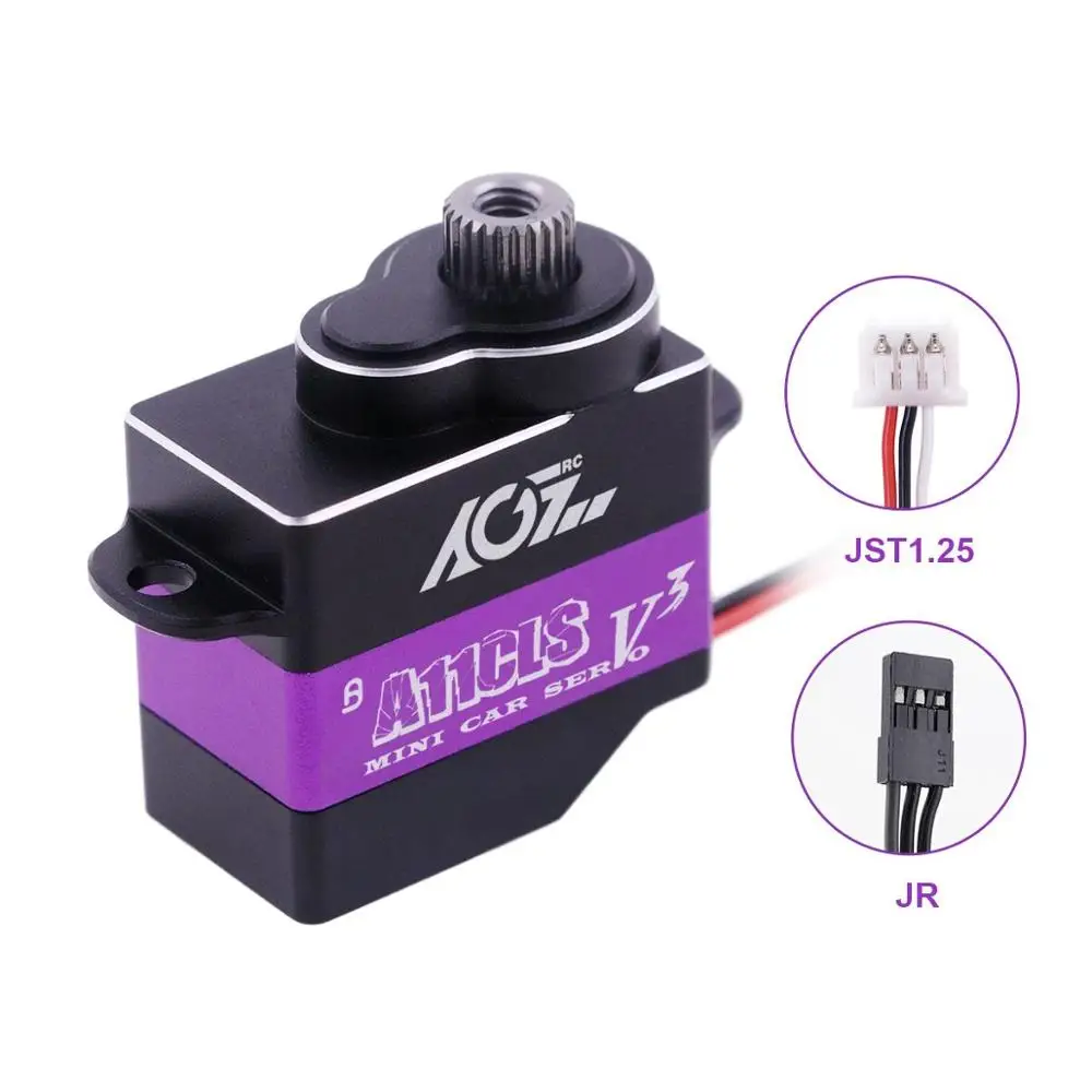 Высокоскоростной Цифровой Металлический мини-сервомотор AGF A11CLS V3 11g для