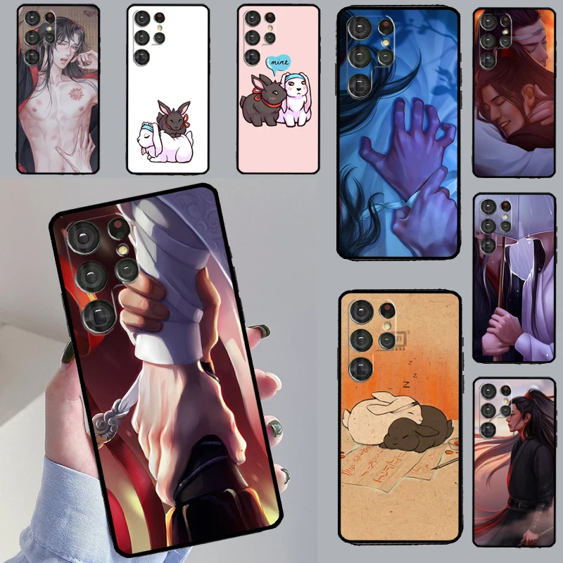 Незакрытый чехол Wangxian для Samsung Galaxy S23 S21 Ultra Note 20 Note 10 S20 FE S9 S10 Plus S22, Ультратонкий чехол