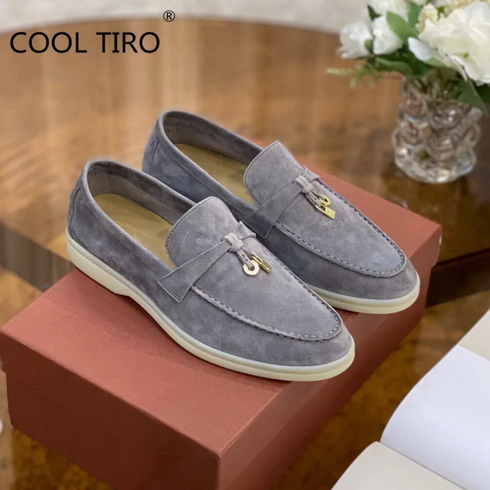 Распродажа! Мокасины прогулочные для мужчин и женщин замшевые туфли на плоской