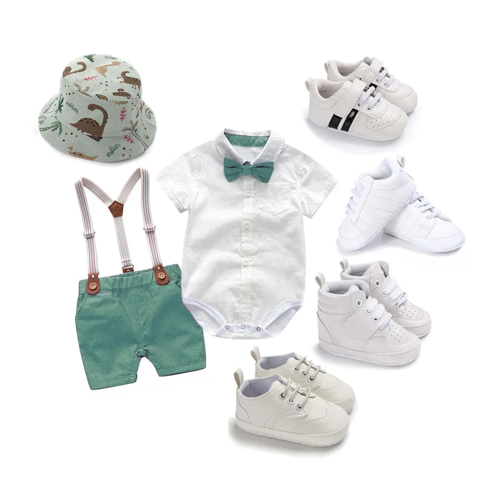 Baby Boy Clothes Cute    Newborn  1st Birthday Outfit for   Cake Smash Romper Bodysuit with Pants