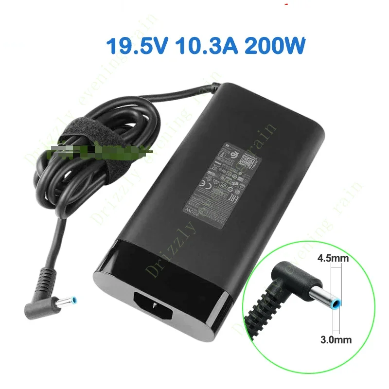 Блок питания для ноутбука 19 5 В 10 3 А 200 Вт игровое зарядное устройство HP Victus 15-fa 15-fb