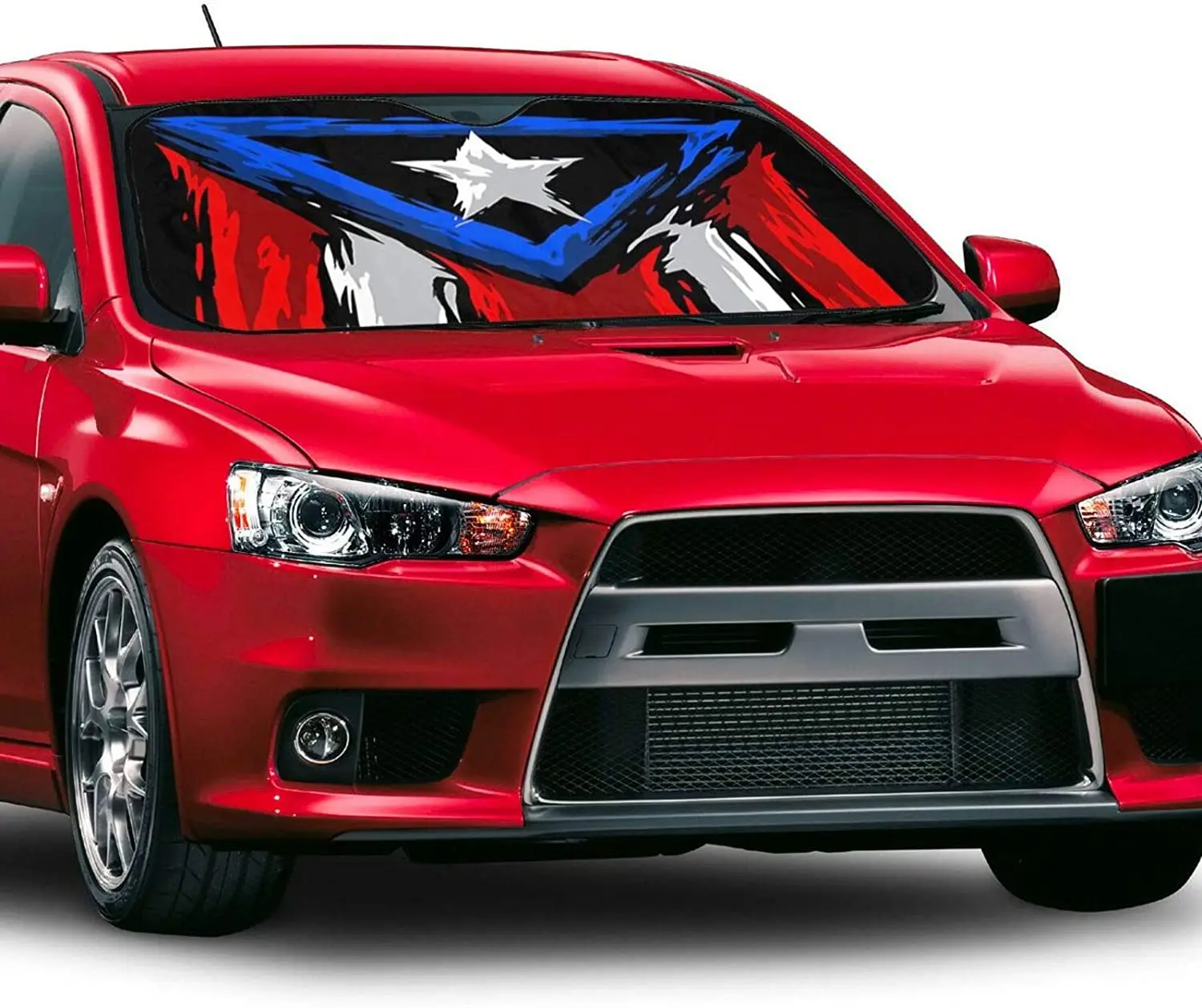 Козырек на лобовое стекло MSACRH для автомобиля флаги Пуэрто-Рико козырек от солнца