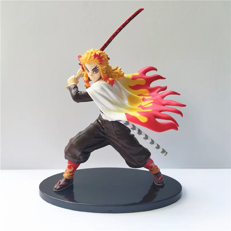 

8cm Anime Kimetsu No Yaiba Figure SPM Rengoku Kyoujurou Action Figure Demon Slayer Kamado Tanjirou Figurine Model Doll Gift