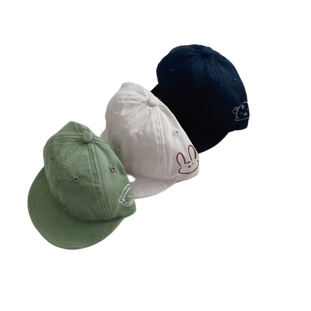 

Spring Animal Bunny Lion Sunshade Hat Summer Korean Style Cap Kids Peaked Hat Baseball Cap Children Sun Visor Hat