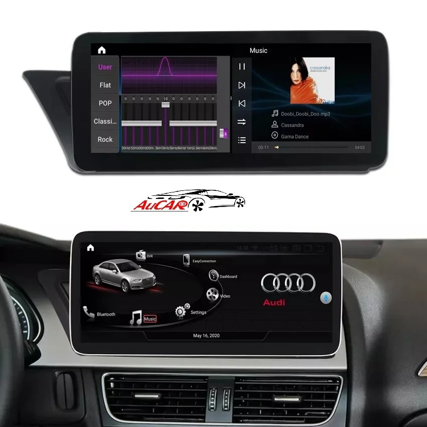 

AuCAR 10.25" Android 10 Car Radio Head Unit For Audi A4 A5 LHD 2009-2016 Auto Stereo GPS Navigation Car Multimedia DVD Player