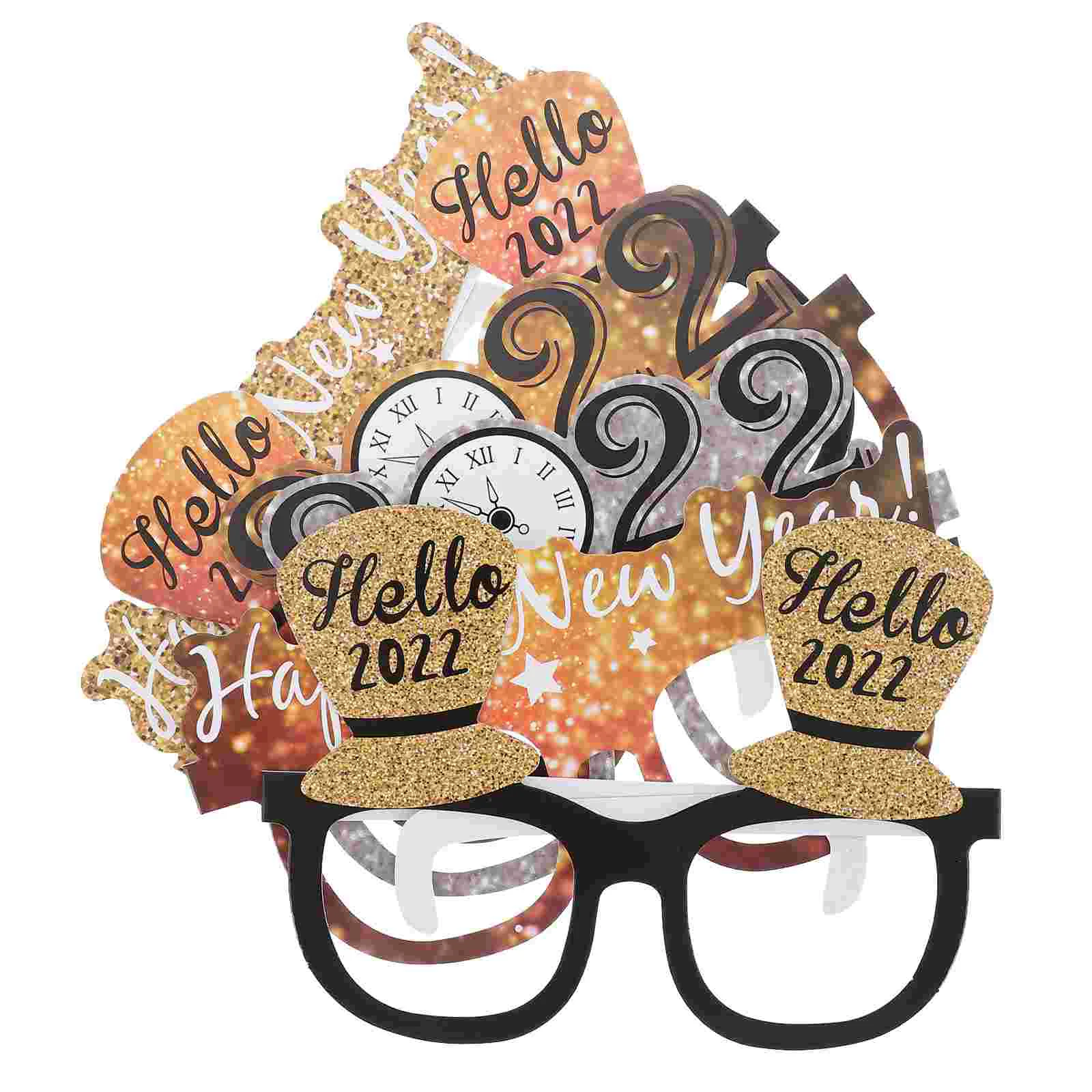 

Year New Props Glasses Selfie Photo The Funny Favors Party Lunarhappy Chinese Eve Years Frame