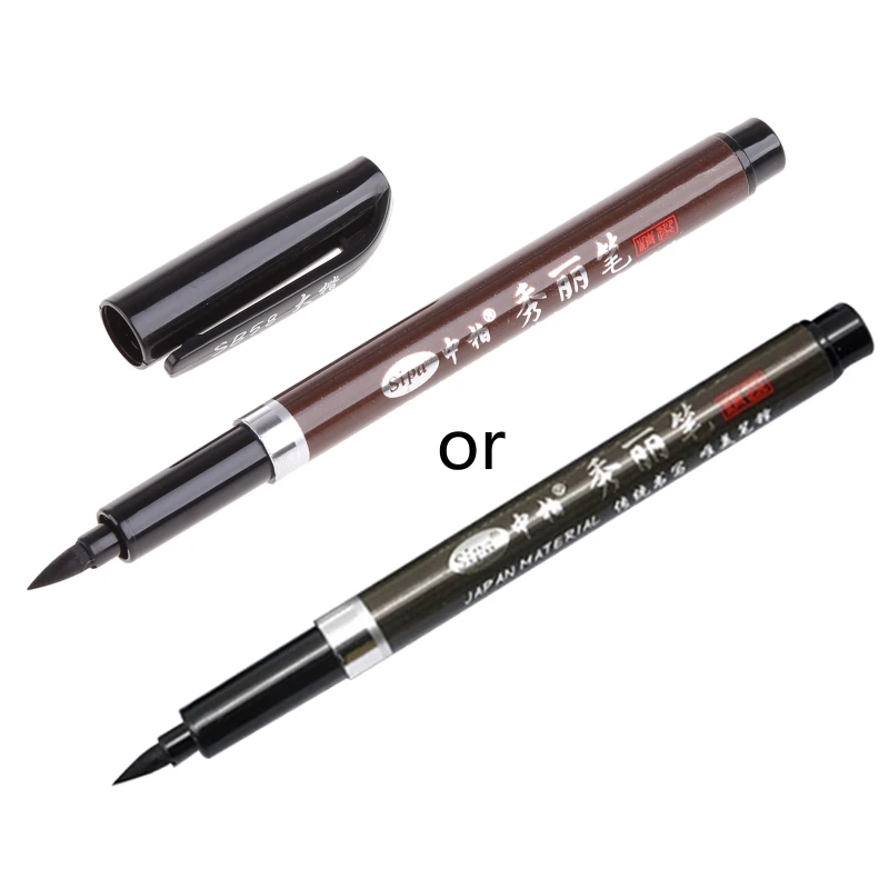 Soft-headed Calligraphy Pen Hand Lettering Pens Artist Paint Brushes Painting Supplies for Signature Chinese Words