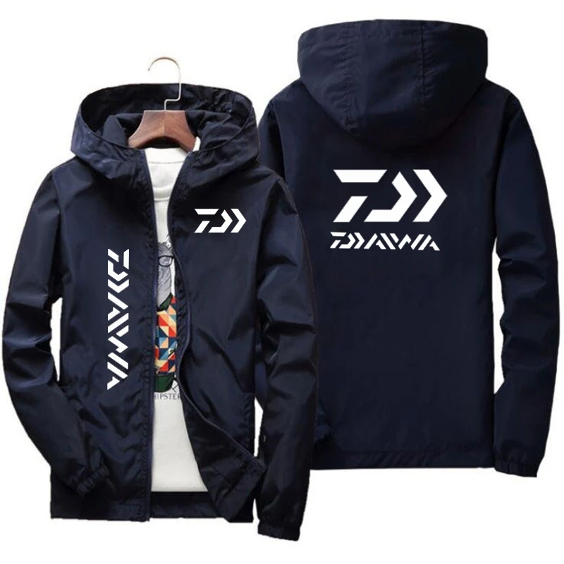 

Водонепроницаемая мужская куртка DAIWA, флисовый ветрозащитный дождевик для походов