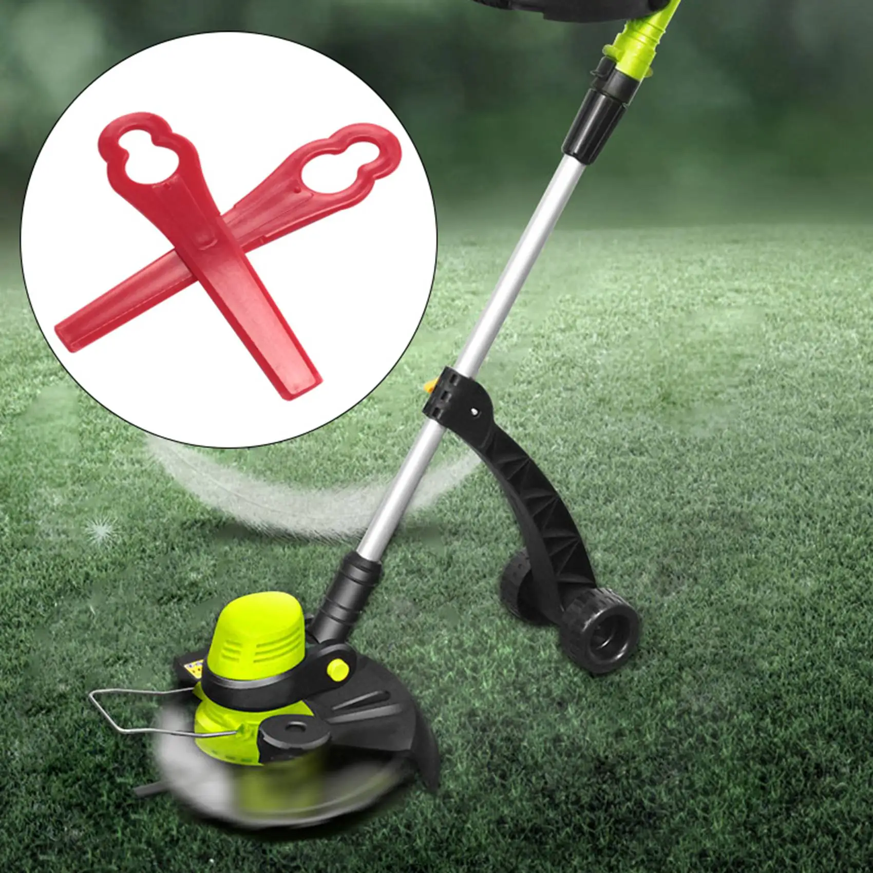 100 шт. раздвижной пластиковый фототриммер для травы DKGT06 20 в литиевый 1500 мАч