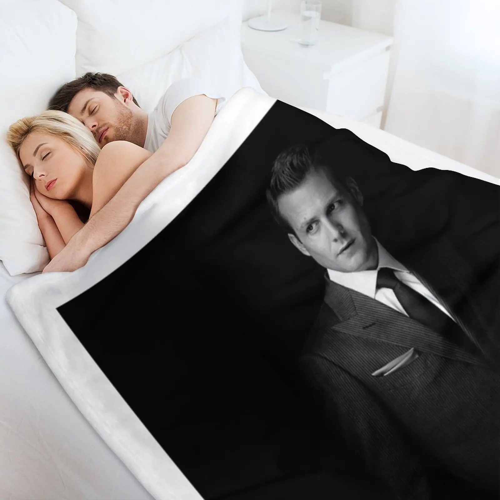 Harvey Spectre. Одеяло Одиночные волосы Одеяла