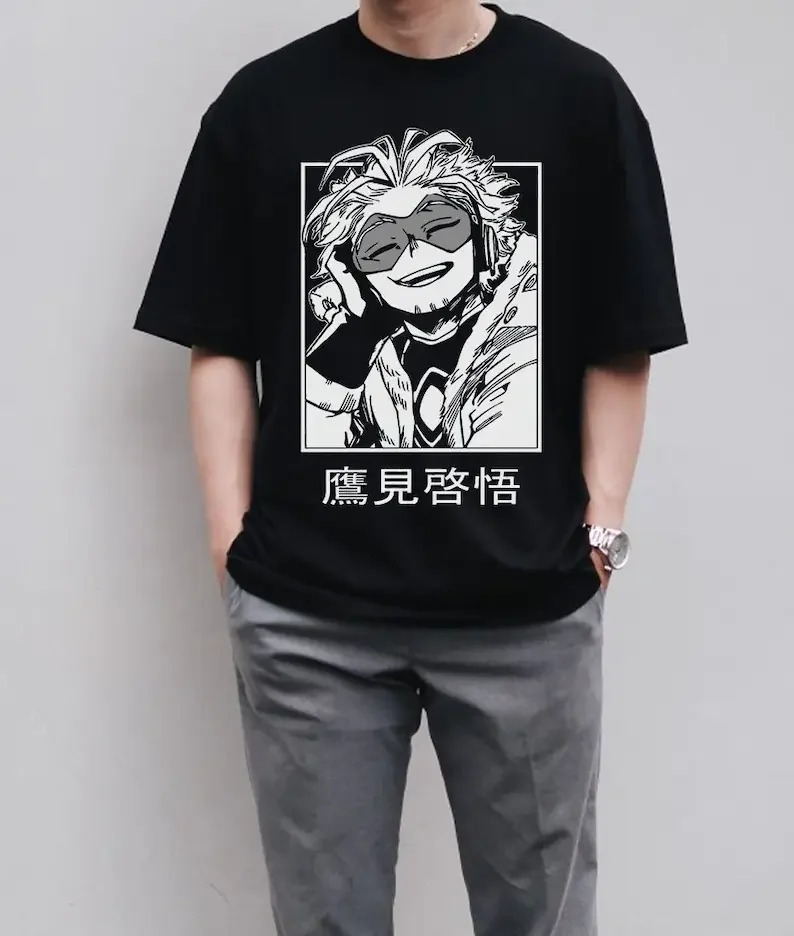 

Retro 90s My Hero Academia Hawks Shirt -Keigo Takami,Boku No Hero Academia Shirt,hawks bnha,hawks mha,anime shirt,mha shirts