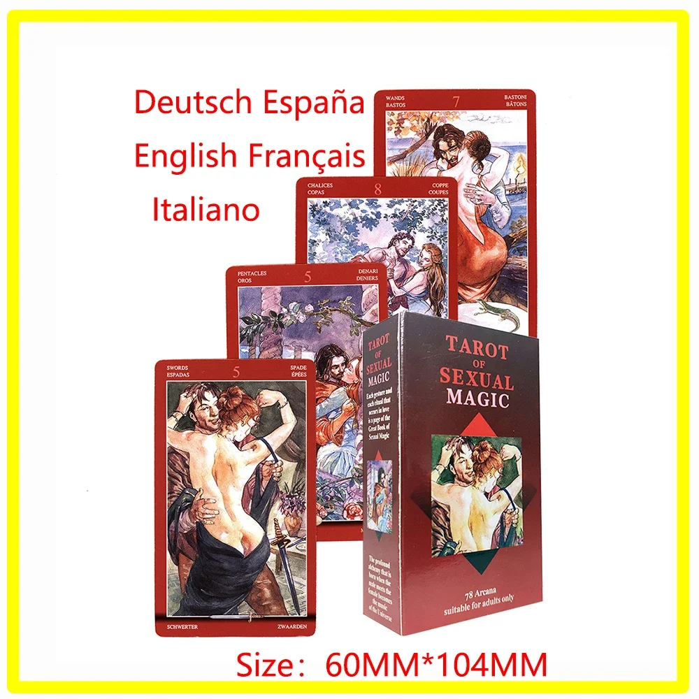 Новые в испанском стиле колода карт Таро игры для гадания судьбы игральные карты