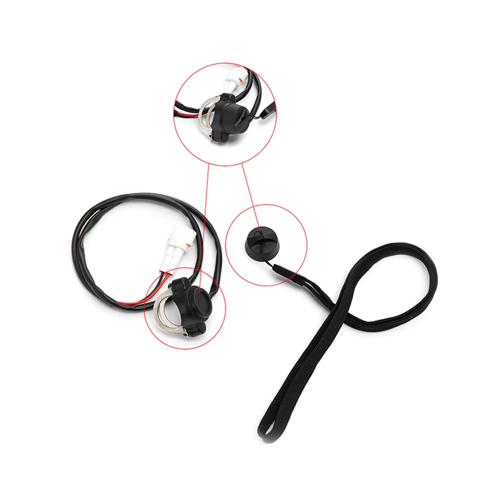 Переключатель аварийного убийства двигателя мотоцикла магнитная верхняя крышка