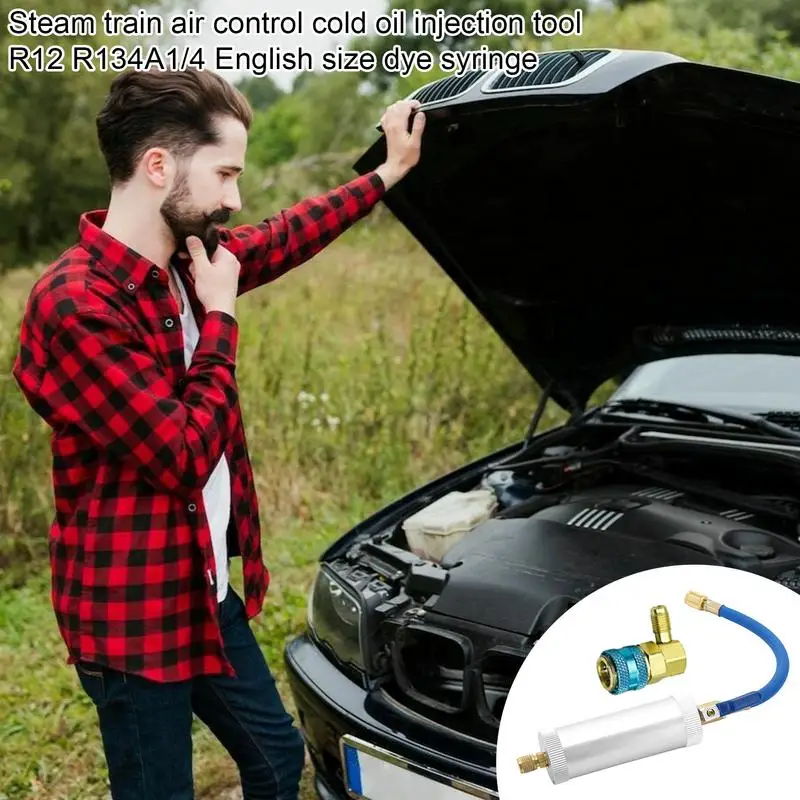 R134A Комплект для заправки хладагента Шланг Кондиционер Дозирующий клапан