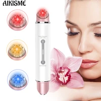 3 mode ems eye massager electric warm color light therapy anti aging dark circle wrinkle removal lift eye care beauty instrument