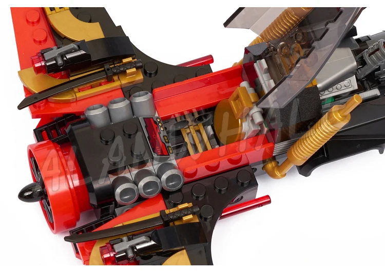 193 шт. струйный самолет Shinobi Destiny's Wing охотничий реактивный рюкзак лезвие из