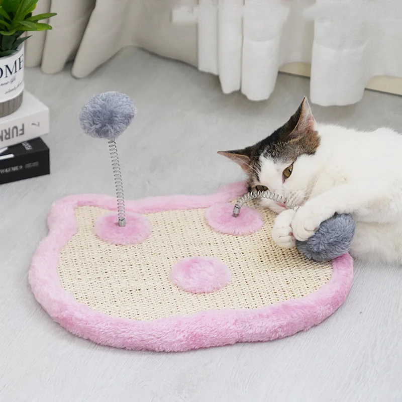 

Cat Sisal Toy Cat Scratching Board Mat Scraper Claw Paw Toys For Cat Scratcher Equipment Kitten Furniture Protector