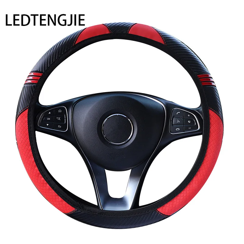LEDTENGJIE 2022 Φ для 37-38 см мультяшный маленький монстр эластичный чехол автомобиля