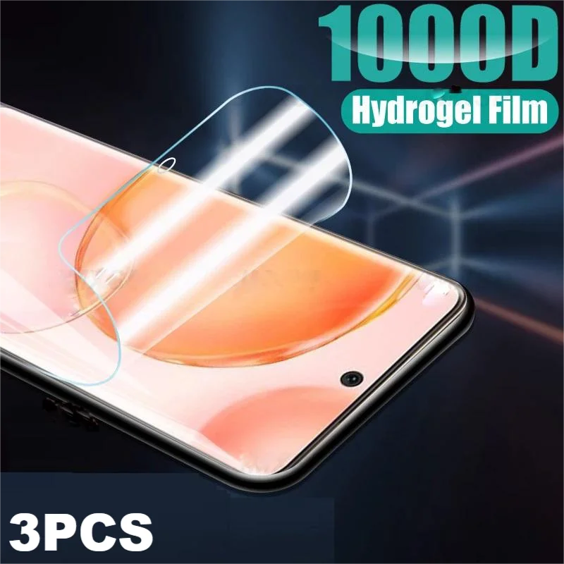 

3PCS Hydrogel Film For Huawei Nova 5T 8 SE 6 SE 8i 7i Screen Protector For Huawei P Smart 2021 2020 2019 P Smart Z 2.5D film