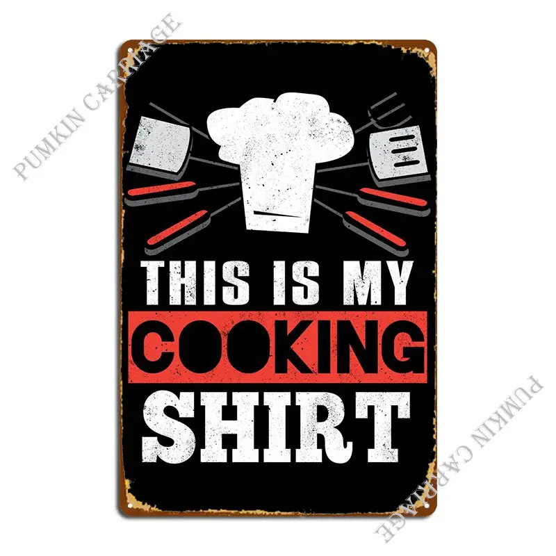 

Металлический знак шеф-повара приготовления пищи дизайн ржавого клуба гостиная жестяной знак плакат