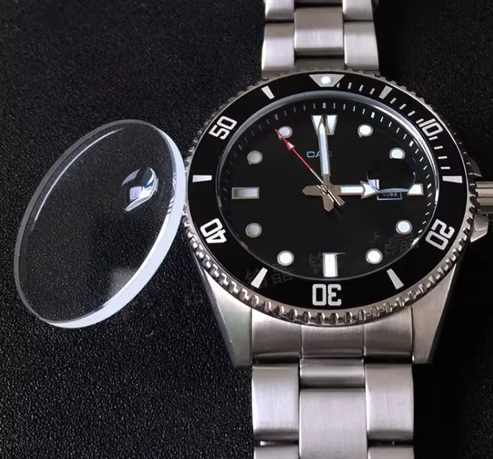 

MDV-106 32,7 мм, плоское сапфировое покрытие с голубым AR-покрытием, замена минерального стекла с датой