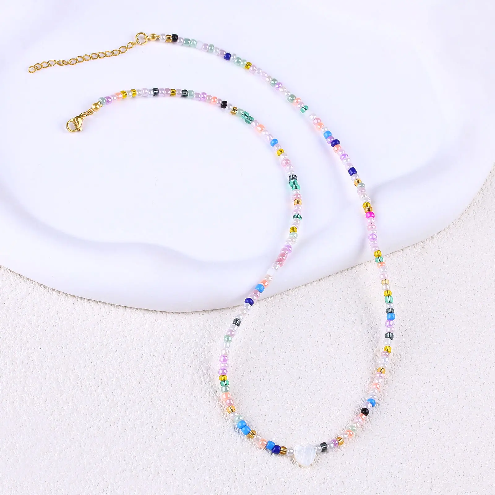 Ожерелья в стиле бохо для женщин колье-колье ожерелье с именем буквами из