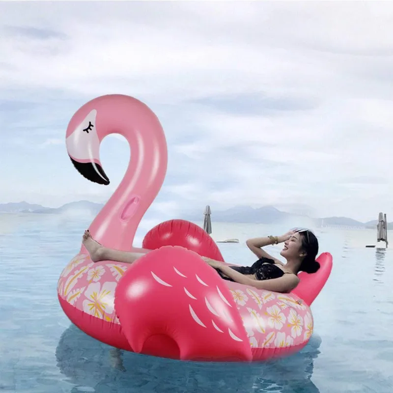 Надувной круг для плавания круговой матрас 60 дюймов лебедь фламинго единорог
